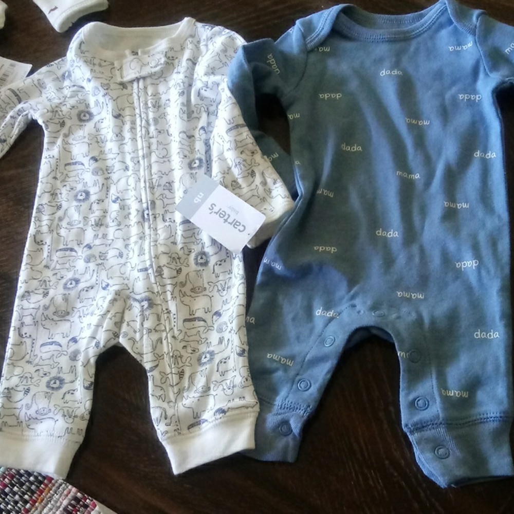 Carter's boy's infant clothes